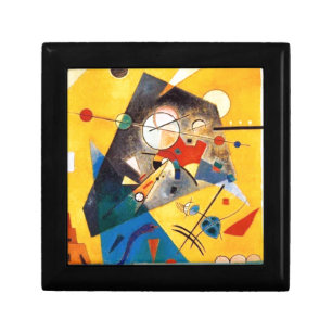 Kandinsky Quiet Harmony Abstract Art Jewelry Box