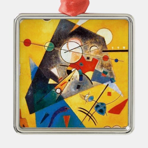 Kandinsky Quiet Harmony Abstract Art Metal Ornament