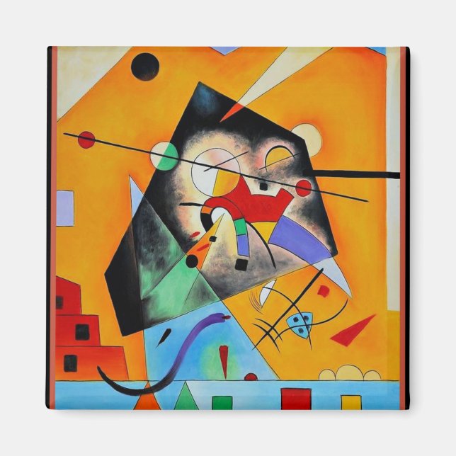 Kandinsky - Quiet Harmony,  Magnet (Front)