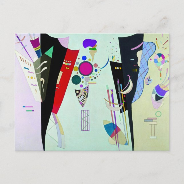 Kandinsky Reciprocal Accords Postcard (Front)
