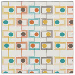 Kandinsky Rectangles with Ovals  Fabric