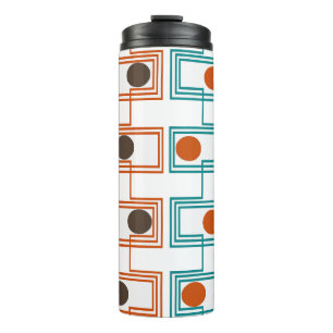 Kandinsky Rectangles with Ovals Thermal Tumbler
