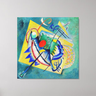 KANDINSKY - RED OVAL - 1920 - Bauhaus - Canvas Print