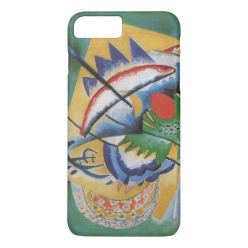 Kandinsky Red Oval Abstract Artwork Green Yellow iPhone 8 Plus7 Plus Case