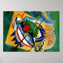 Kandinsky - Red Oval