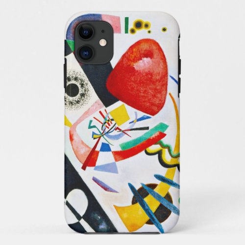 Kandinsky Red Spot iPhone 11 Case