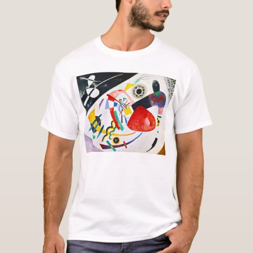 Kandinsky Red Spot T_Shirt