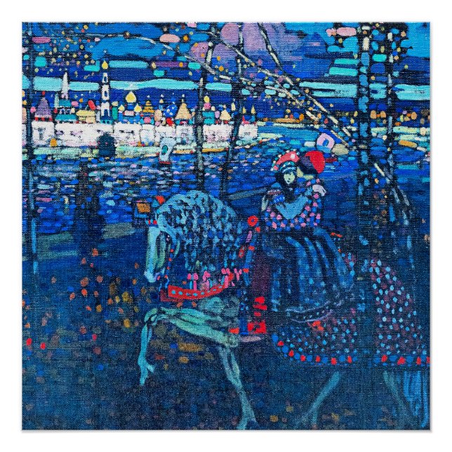 Kandinsky - Riding Couple Poster (Front)