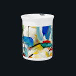 Kandinsky Sea Battle 1913 Drink Pitcher<br><div class="desc">PixDezines Kandinsky Sea Battle 1913. Digitally enhanced by PixDezines. Copyright © 2008-2022 PixDezines™. All rights reserved.</div>