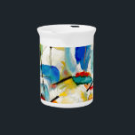 Kandinsky Sea Battle 1913 Drink Pitcher<br><div class="desc">PixDezines Kandinsky Sea Battle 1913. Digitally enhanced by PixDezines. Copyright © 2008-2022 PixDezines™. All rights reserved.</div>