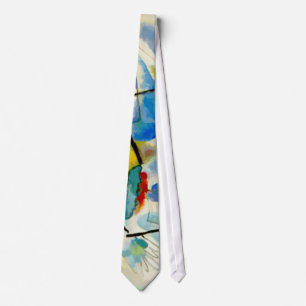 Kandinsky Sea Battle 1913 Neck Tie