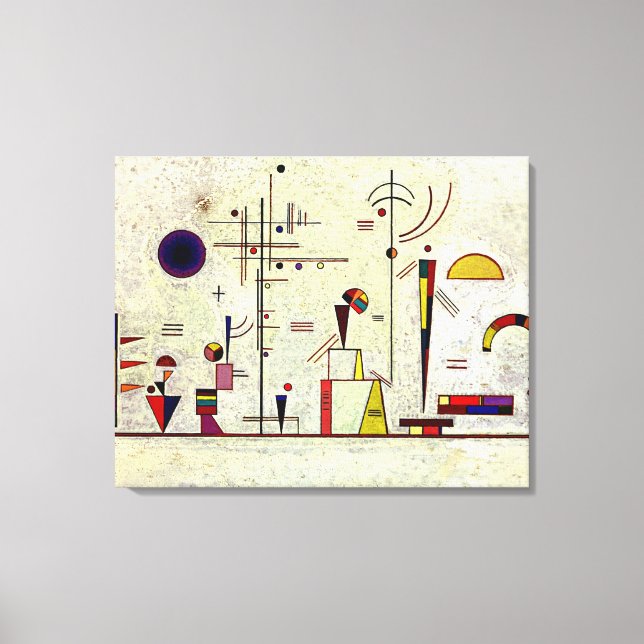 Kandinsky - Serious-Fun  Canvas Print (Front)