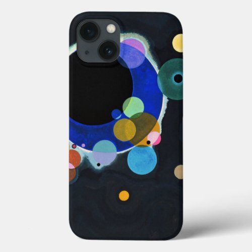 Kandinsky Several Circles Abstract iPhone 13 Case