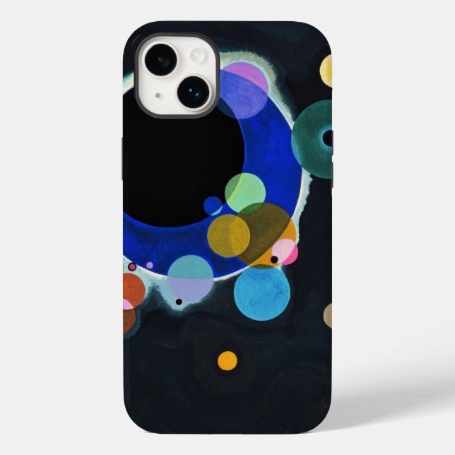 Kandinsky Several Circles Abstract Case-Mate iPhone Case (Back)