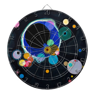 Kandinsky Several Circles Abstract Dart Board
