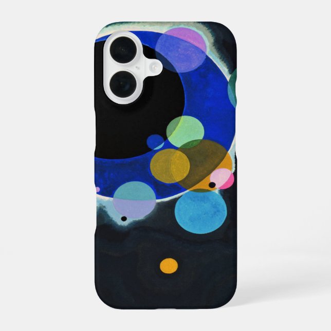 Kandinsky Several Circles Abstract Iphone Case (Back)