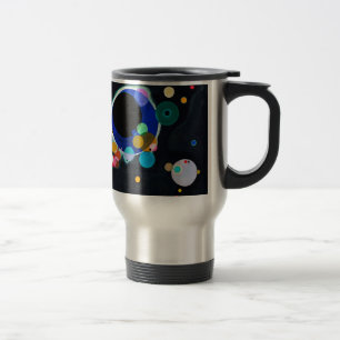 Kandinsky Several Circles Abstract Travel Mug