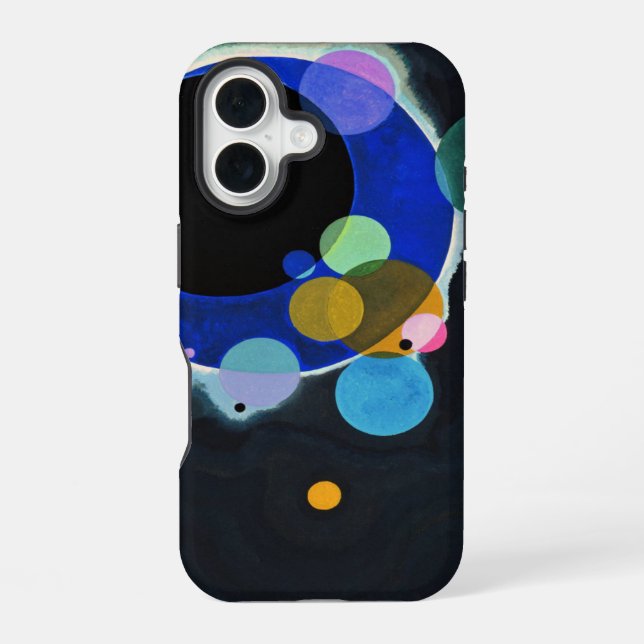 Kandinsky Several Circles Artwork Iphone Case (Back)