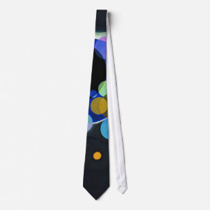 Kandinsky Several Circles Artwork Neck Tie