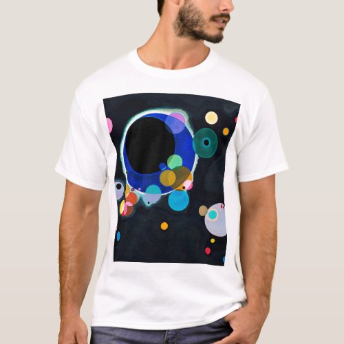 Kandinsky Several Circles Artwork T_Shirt
