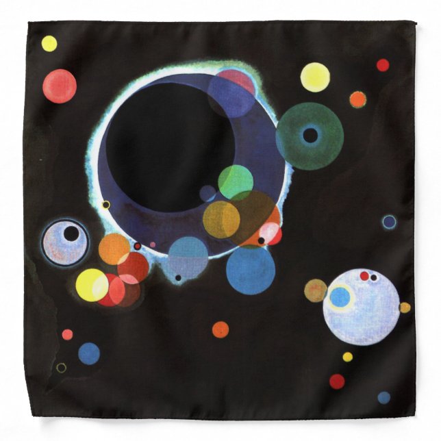 Kandinsky - Several Circles Bandana (Front)