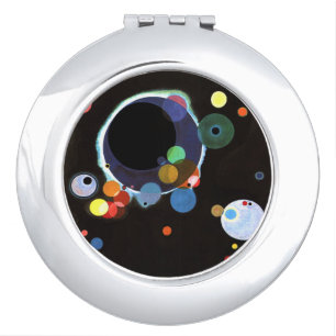 Kandinsky - Several Circles, Compact Mirror