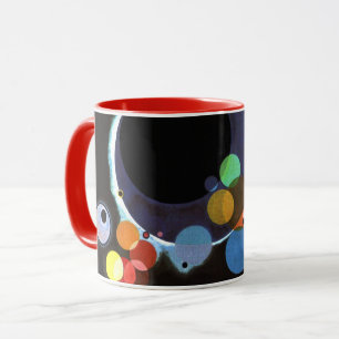 Kandinsky - Several Circles, famous painting Mug