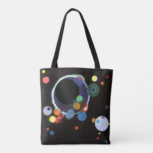 Kandinsky _ Several Circles famous painting Tote Bag