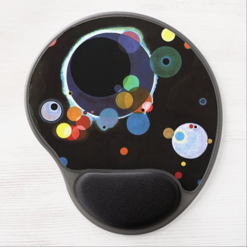 Kandinsky _ Several Circles Gel Mouse Pad