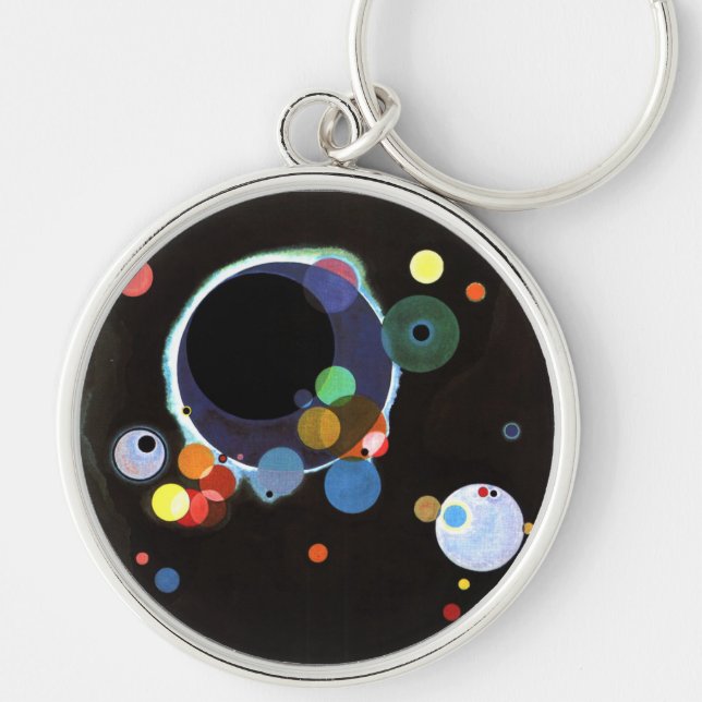 Kandinsky - Several Circles  Keychain (Front)