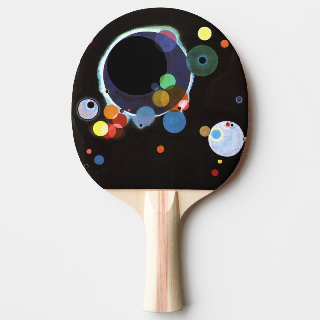 Kandinsky - Several Circles Ping Pong Paddle (Front)