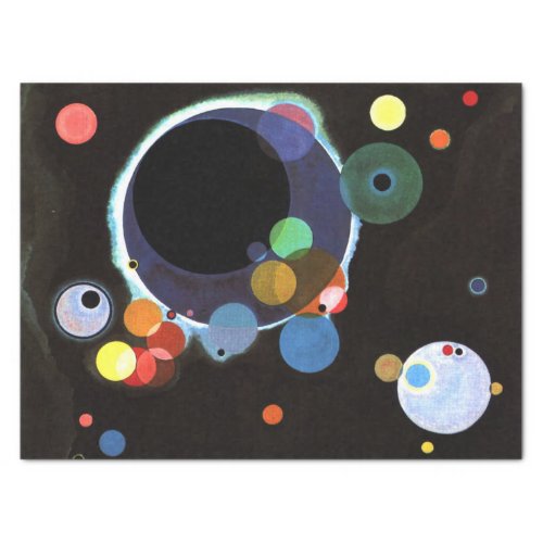 Kandinsky _ Several Circles Tissue Paper