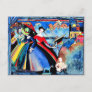 Kandinsky - Ship, colorful painting Postcard