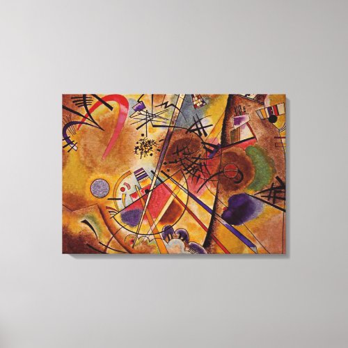 Kandinsky _ Small Dream in Red Canvas Print