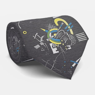Kandinsky Small Worlds - Abstract Art Neck Tie
