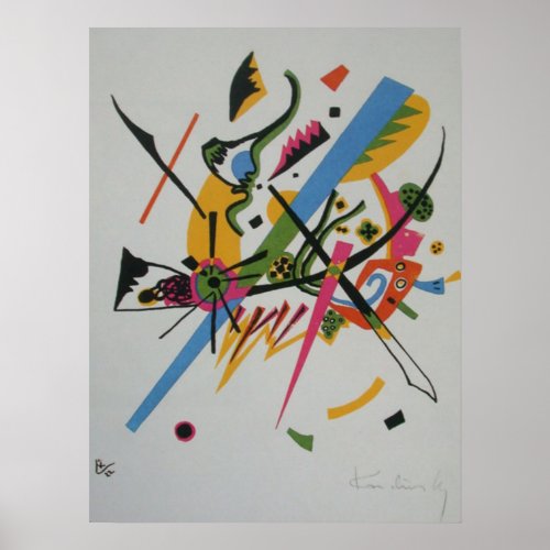 Kandinsky Small Worlds I Abstract Painting Poster