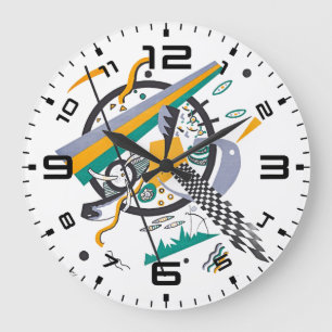 Kandinsky Small Worlds IV Wall Clock