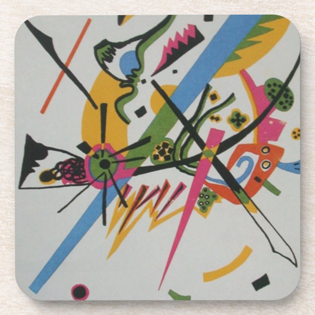 Kandinsky Small Worlds Kleine Welts I Beverage Coaster (Front)