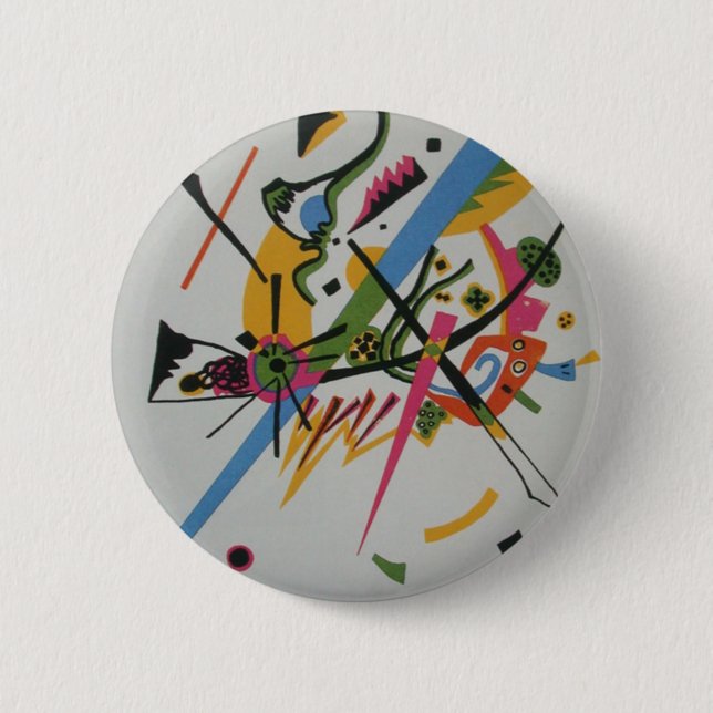 Kandinsky Small Worlds Kleine Welts I Button (Front)
