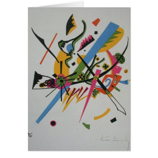 Kandinsky Small Worlds Kleine Welts I Cards (Front)