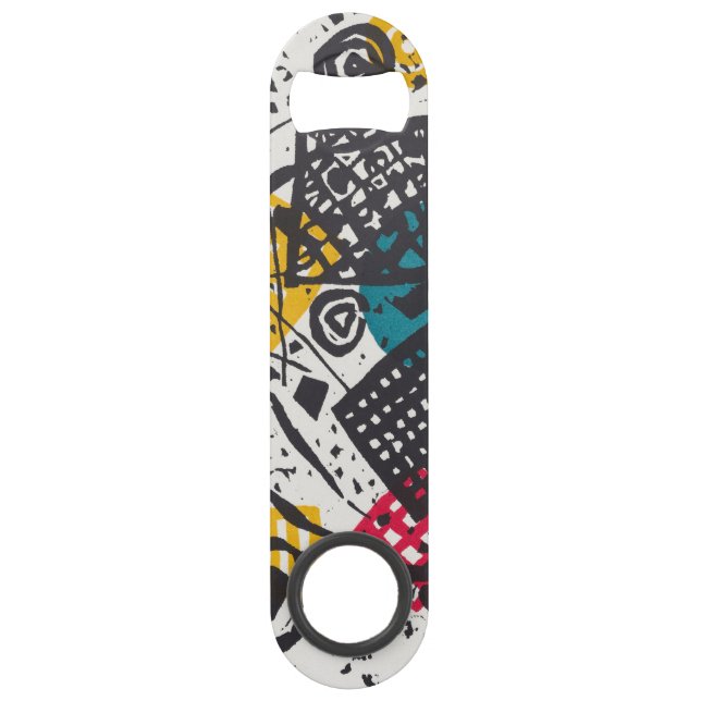 Kandinsky Small Worlds V Abstract Classic Bar Key (Front)