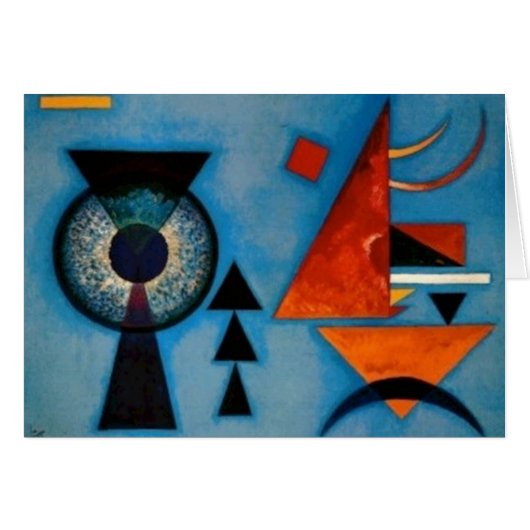 Kandinsky Soft Hard Abstract Cards (Front Horizontal)