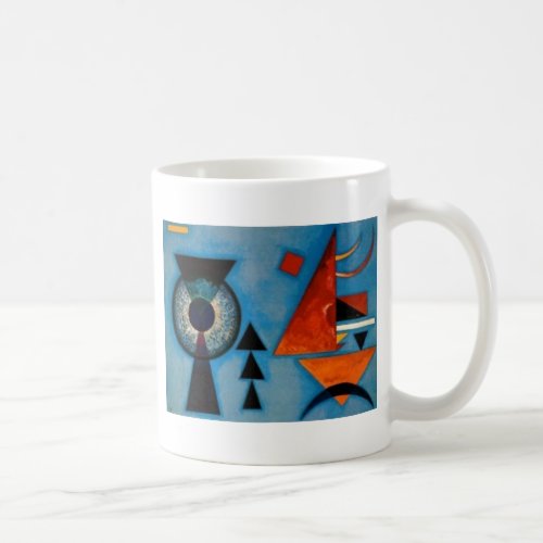 Kandinsky Soft Hard Abstract Coffee Mug