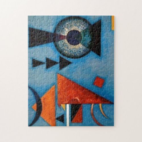 Kandinsky Soft Hard Abstract Jigsaw Puzzle