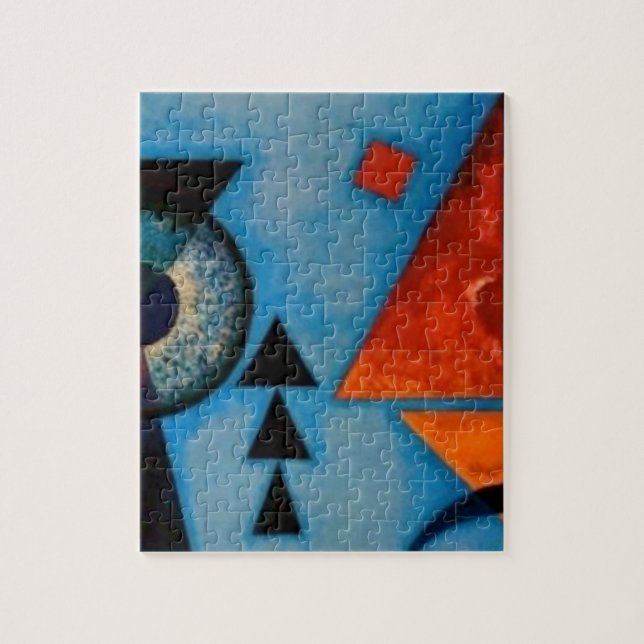 Kandinsky Soft Hard Abstract Jigsaw Puzzle (Vertical)