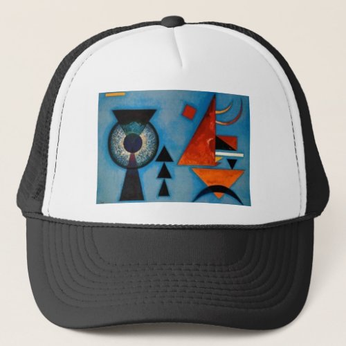 Kandinsky Soft Hard Abstract Trucker Hat