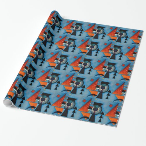 Kandinsky Soft Hard Abstract Wrapping Paper