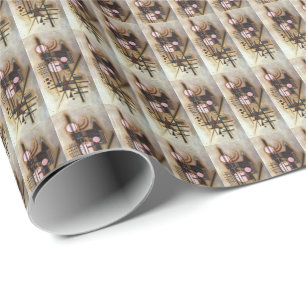 Kandinsky Softened Construction Abstract Art Wrapping Paper