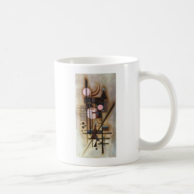 Kandinsky Softened Construction Coffee Mug (Right)