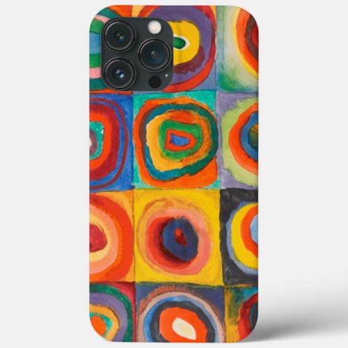 Kandinsky Square Circle iPhone 13 Pro Max Case